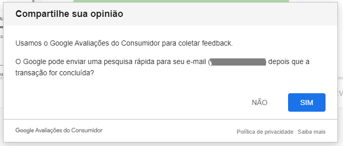 Exemplo de extensão de avaliação do google ads 2